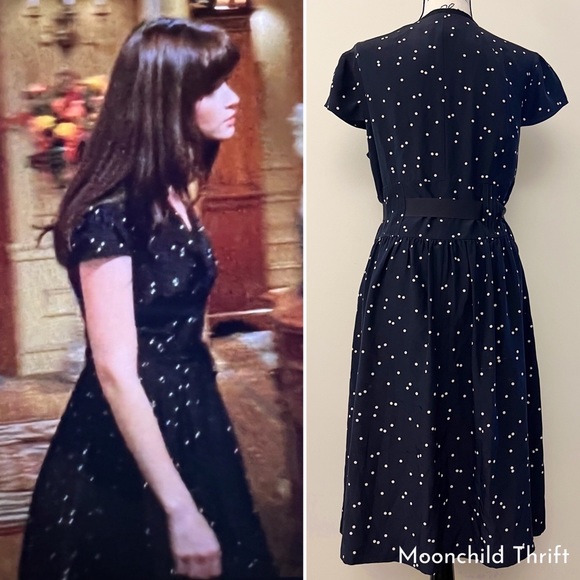 Rare Polka Dot Dress as seen on Alexis Bledel as Rory Gilmore in Gilmore Girls - Picture 3 of 5